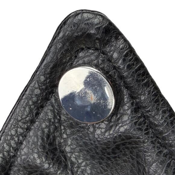 NWT ZARA Mini Biker Faux Leather Dress Size XS Black - Picture 10 of 12